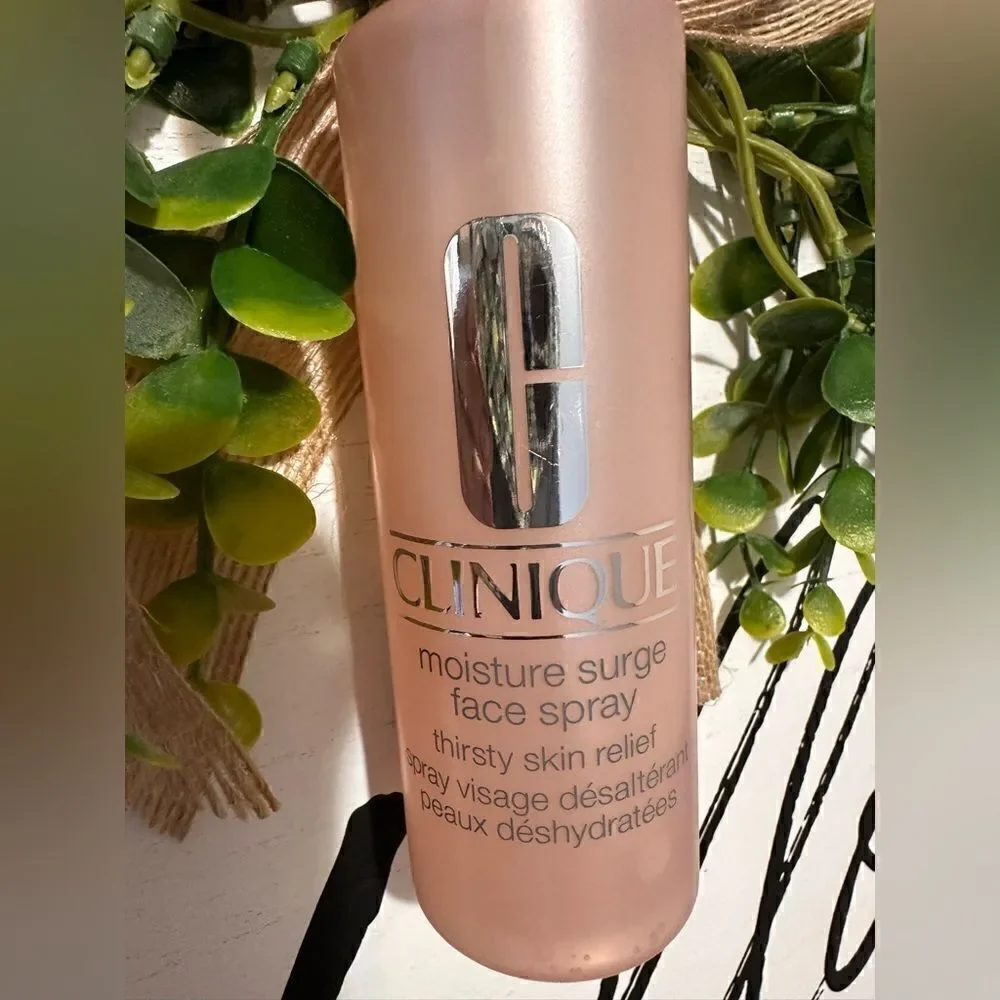 Clinique Moisture Surge Face Spray Thirsty Skin Relief – 4.2 oz New